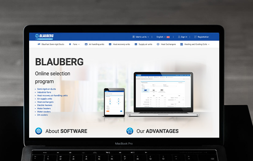 Blauberg selector screenshot 1